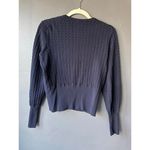 Etcetera  size Small Cable Knit Button-Up Cardigan Sweater, Size Small Photo 2