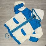 Vintage  short lady lavon windbreaker nylon jacket with star embroidered tr Photo 0