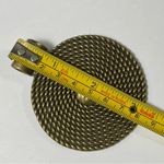 Vintage Brass/ Gold Round Pendant Photo 7