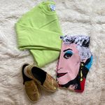 Champion NEW Bright Green  Crew Sweatshirt Photo 1