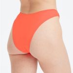 Fabletics  Orange Neon Noa High Cut Bikini Swim Bottoms NEW L Photo 2