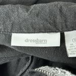 Dressbarn Shirt Womens 1X Black Tan Beaded Zebra Safari Novelty Grandmacore Photo 4