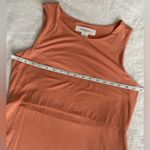 Workshop Republic Clothing Workshop Orange Sleeveless Sheath Midi Dress Photo 5