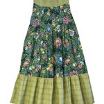 Anthropologie  Zosime Halter Green Floral Maxi Dress Boho Size 8 MINT CONDITION Photo 6