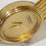 Vintage Caravelle Bulova Watch Ladies 1986 Petite Integrated Bracelet Gold Photo 1