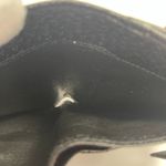 Gucci  Black Leather Compact Wallet w/ Silver-tone Hardware - Preowned Photo 11