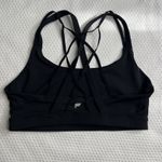 Fabletics  Black Strappy Sports Bra Not Padded Unknown Size See‎ Measurements Photo 1