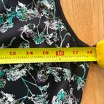 Vera Wang Simply  Floral Sleeveless Shirt Dress Belted Size Small Nature Garden Photo 5