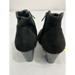 Old Navy Womans  250/81 Size 8 Black Zip Block Heel Ankle Boots Photo 4