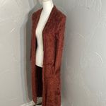 Free People  Rust Long Cardigan Photo 8