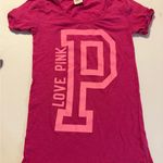 PINK - Victoria's Secret VTG Y2K  2012 “Love Pink” Tee T-Shirt Small Short Sleeve S Photo 0