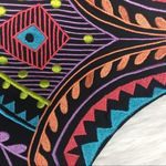 Laundry by Shelli Segal Laundry Colorful Embroidered High Neck Bikini Top Photo 4