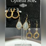 Ophelia Roe 3-Piece Earring Set by – Gold-Tone & Mixed Styles Photo 1