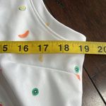 Lady Hagen  Sleeveless Golf Polo shirt White Fruit print Size M NWT Tennis Active Photo 7