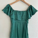 Lovers + Friends  Laguna Midi Dress Emerald Green Photo 4