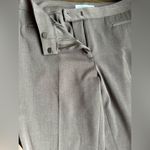 Liz Claiborne Audra Low Rise Waist Brown Straight Leg Dress Pants Sz 8P Pleated Photo 4