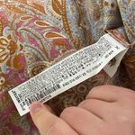 ZARA  paisley print satin shirt dress size XS Photo 13