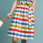 Anthropologie  MAEVE "Cricket Club" Fit & Flare Collared‎ Gingham
Dress Size 6 Photo 0