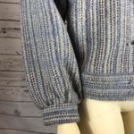 American Vintage  hand woven jacket lined & with wooden toggles size small Photo 6