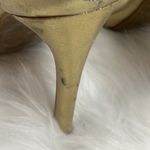 Steve Madden  gold shimmer and embellished Strappy heels, size 6 BIN 16 Photo 7