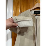 Lafayette 148 Women’s  Old Money Two Toned Waffle Knit Open Cardigan Duster Photo 2