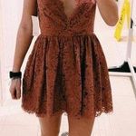 Tobi Mauve Lace Dress Photo 0