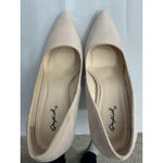 Qupid Womans  Stiletto Pumps Pointed Toe Slip On 8 Pale Pink Photo 5