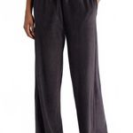 Billabong Sweet Sun Wide Leg Pant Black Corduroy NWT Small Photo 5