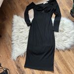 ASTR Asymmetrical Cutout Dress In Black Photo 3