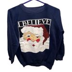 None Vintage made in the USA Santa Claus sweatshirt size medium Photo 1