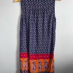 BeachLunchLounge  Dress Women Mini Boho Paisley Sleeveless Summer Size S EUC Photo 4