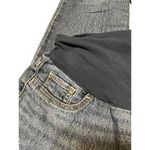 Indigo Blue  Maternity Jeans Blue Stretch Over Belly Size L Photo 2