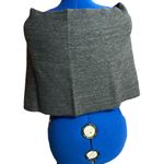 Lucky Brand Solid Gray Brushed Scarf Photo 2