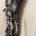 Justify  Plaid Black and White Dress Photo 5