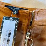 NWT leather skirt Brown Size M Photo 1
