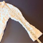 Free People  Loveland solid buttondown textured shirt in Lavender, size S overszd Photo 4