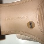 Lucky Brand  Women’s Baxley Leather Suede Tan Open Toe Block Heels Photo 6