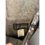 La Femme NWT  Sequined Shirred Sweetheart Neckline Trumpet Dress Size 14 Photo 11