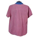 Vintage 90’s Bobbie Brooks Red Checkered Sailboat Shirt Size Small Photo 4