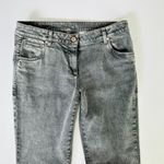 Brunello Cucinelli  High Waisted Skinny Jeans Dark Grey Denim Size 46 US 10 Photo 3