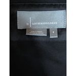 Anthropologie  Women's Black Square Neck Long Puff Sleeve Shirt Blouse Top Size S Photo 3