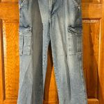 Gap  90’s Loose Mid Rise Indigo Cargo Jeans Size 30/10S Photo 0