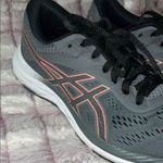 ASICS  Gray and Black Athletic Shoes with‎ Breathable Mesh Photo 10