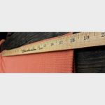 Andrea Jovine Women's Top M Warm Soft Orange Ribbed Boat Neck Soft Casual Comfy Size M Photo 5