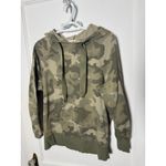Hippie Rose  Oversized Slouchy Green Camo Hoodie Sweatshirt Women's Small Photo 6