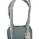 Coach Originals Swing Zip Bag 20 Brass / Light Blue NWT Photo 6