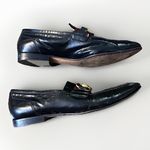 Gucci Vintage  Horsebit Loafers Driving Shoes Gold Hardware Classic 8 B Photo 3