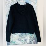 Free People FP Movement Black Fleece Pullover size small Photo 5