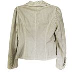 Annabella Beige Black Floral Puff Sleeve Long Sleeve Blazer Jacket Size Small Photo 1