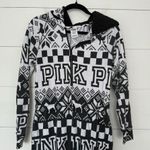 Victoria’s Secret Pink Women’s XS Sherpa Hooded One Piece Pajama Photo 0